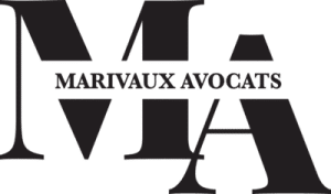 Logo noir de Marivaux avocats